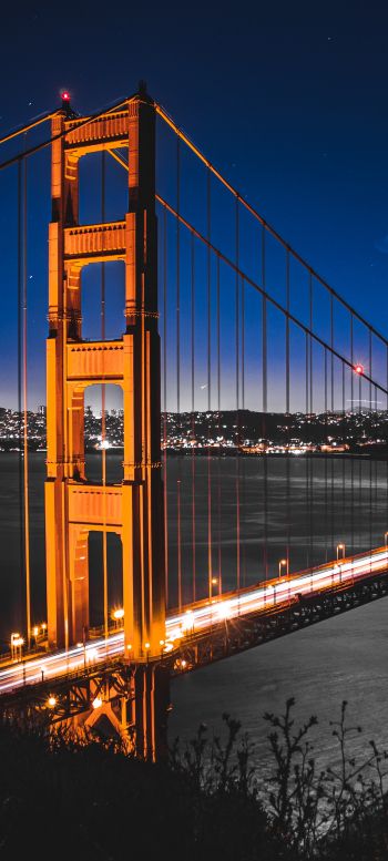 San Francisco Bay, California, USA Wallpaper 1440x3200