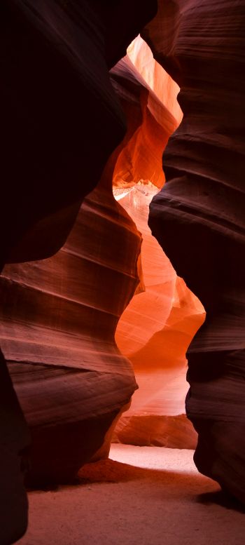 Antelope Canyon, Arizona, USA Wallpaper 1080x2400