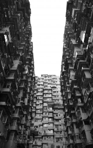 Обои 800x1280 Quarry Bay, Гонконг