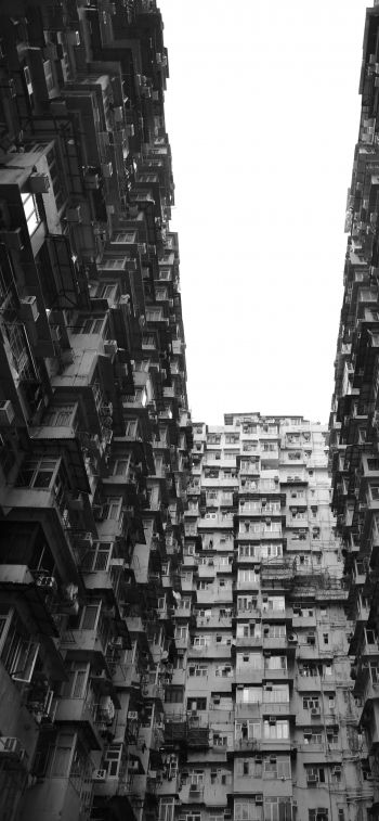 Обои 828x1792 Quarry Bay, Гонконг