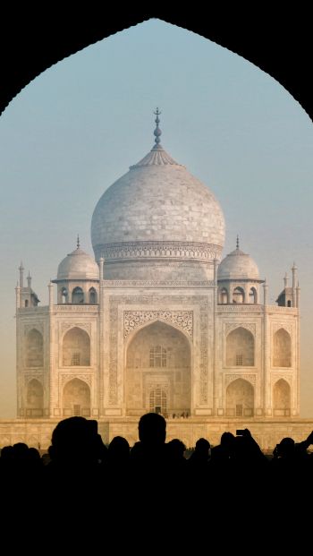 Agra, Uttar Pradesh, India, temple Wallpaper 640x1136