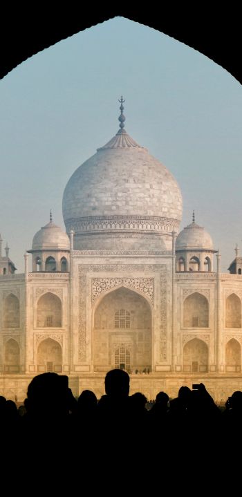Agra, Uttar Pradesh, India, temple Wallpaper 1080x2220