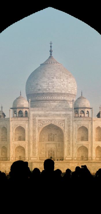 Agra, Uttar Pradesh, India, temple Wallpaper 1080x2280
