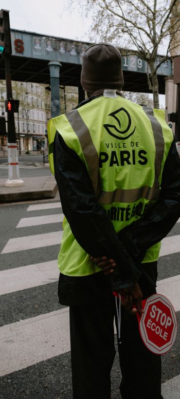 Paris, France, government worker Wallpaper 1080x2400