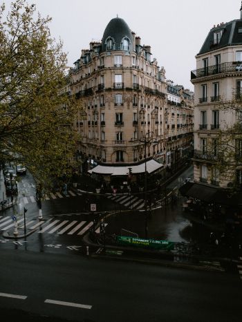 Paris, France, street photography Wallpaper 1620x2160