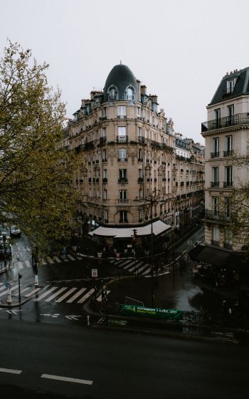 Paris, France, street photography Wallpaper 800x1280