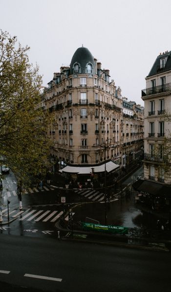 Paris, France, street photography Wallpaper 600x1024