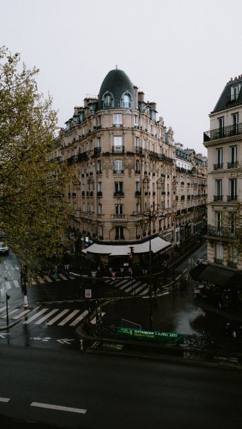 Обои 640x1136 Париж, Франция, уличная фотография