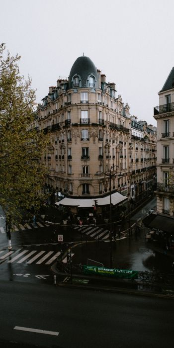 Paris, France, street photography Wallpaper 720x1440