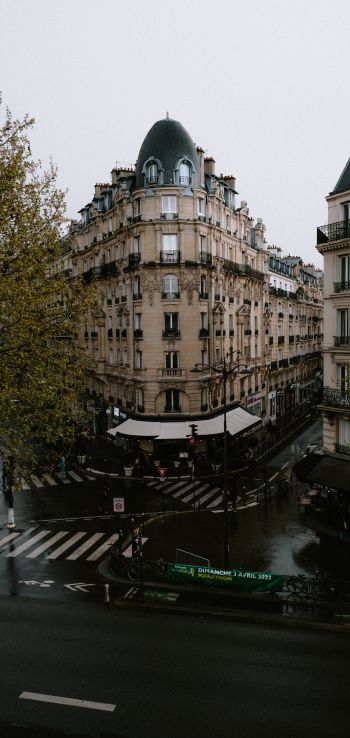 Paris, France, street photography Wallpaper 1440x3040