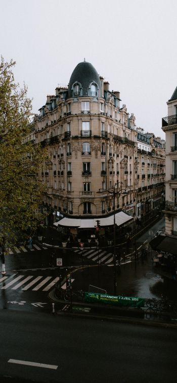 Paris, France, street photography Wallpaper 1170x2532