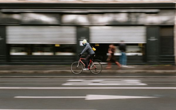 Paris, France, cyclist Wallpaper 2560x1600