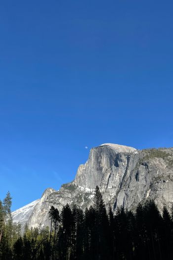 Обои 640x960 Йосемитский национальный парк, гора