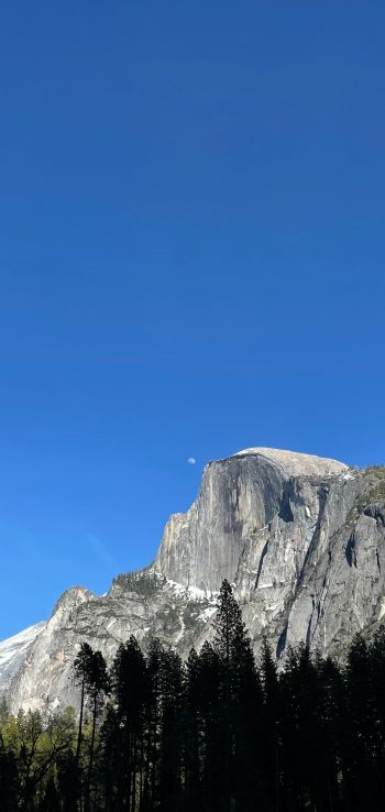Обои 720x1520 Йосемитский национальный парк, гора