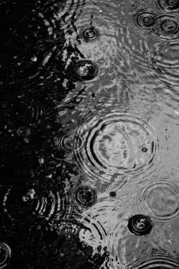 ripple, puddle, water droplets Wallpaper 640x960