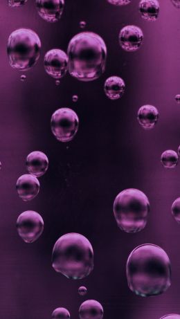 bubbles, liquid Wallpaper 640x1136