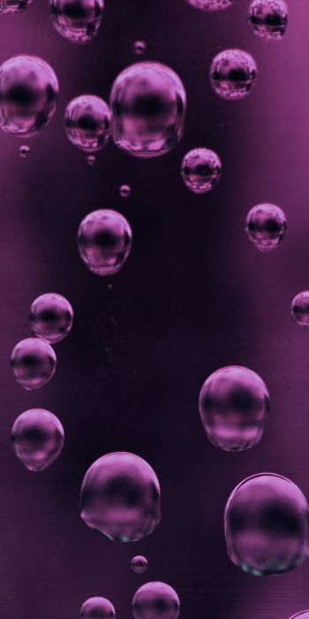 bubbles, liquid Wallpaper 720x1440