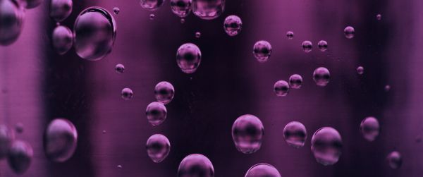 bubbles, liquid Wallpaper 3440x1440