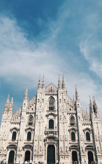 Milan Cathedral, Milan, Italy Wallpaper 800x1280
