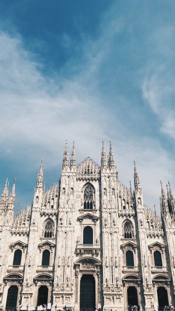 Обои 640x1136 Миланский собор, Милан, Италия