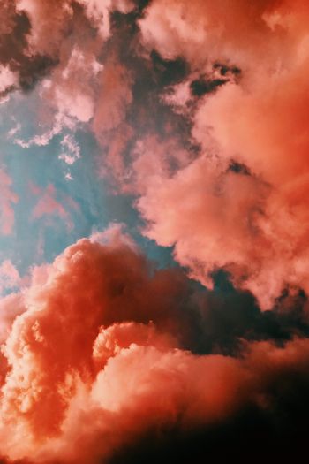 clouds, sky Wallpaper 640x960