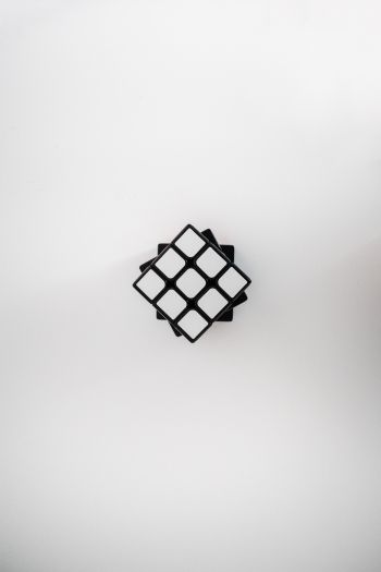 Обои 640x960 кубик рубика