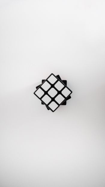 Обои 640x1136 кубик рубика