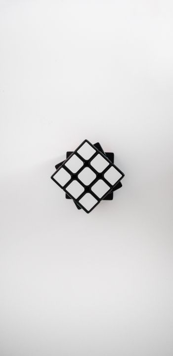 Обои 1080x2220 кубик рубика