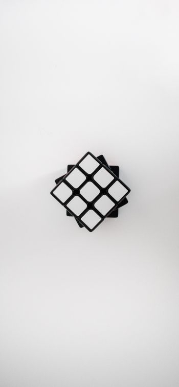 Обои 1170x2532 кубик рубика