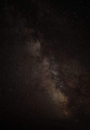 milky way, starry night Wallpaper 1668x2388