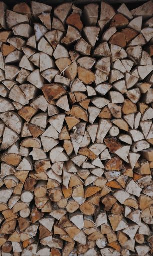 firewood, wood, folded Wallpaper 1200x2000