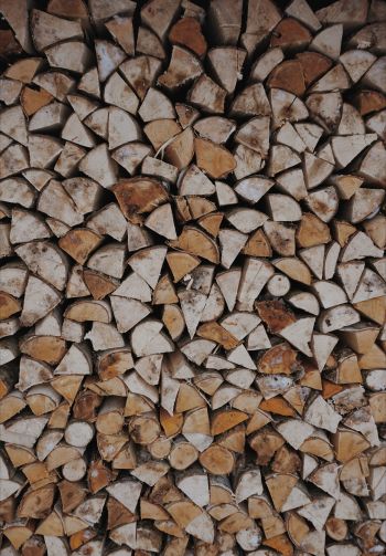 firewood, wood, folded Wallpaper 1640x2360