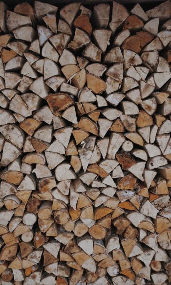 firewood, wood, folded Wallpaper 1200x2000
