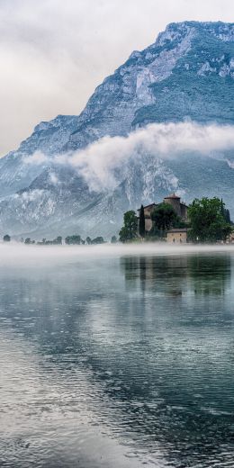 Lake Toblino, Italy Wallpaper 720x1440