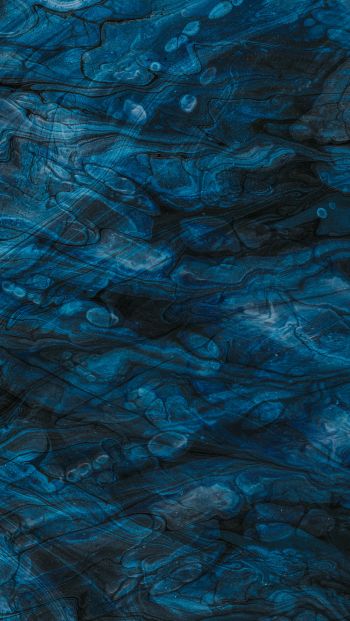 blue, abstraction Wallpaper 640x1136