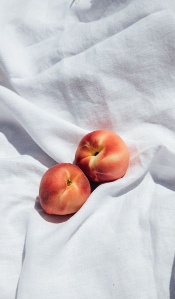 peach, fruit Wallpaper 600x1024