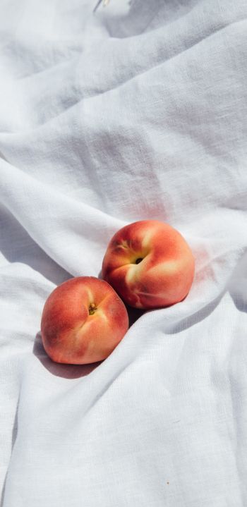 peach, fruit Wallpaper 1440x2960