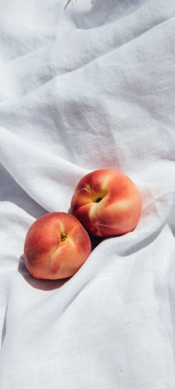 peach, fruit Wallpaper 1440x3200
