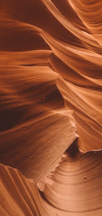 Antelope Canyon, Arizona, USA Wallpaper 1080x2280