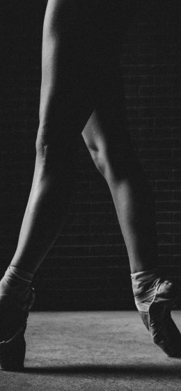 ballet, pointe shoes Wallpaper 1170x2532