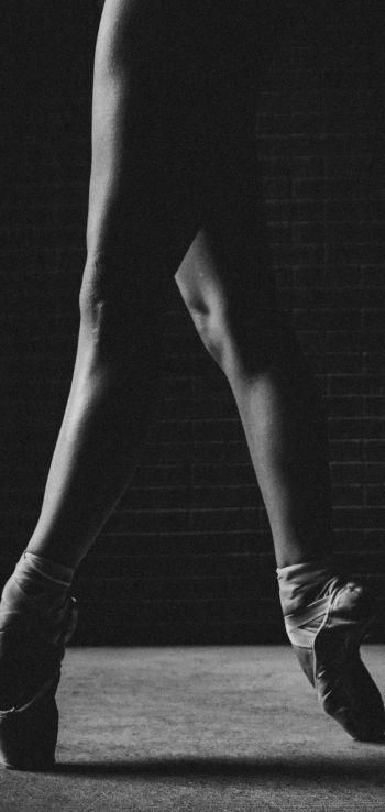 ballet, pointe shoes Wallpaper 1440x3040