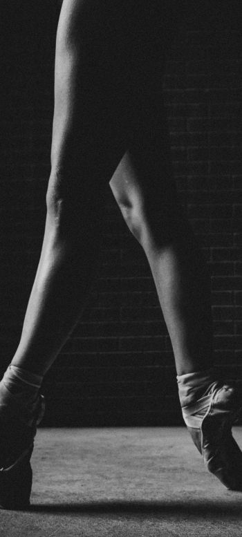 ballet, pointe shoes Wallpaper 1080x2400