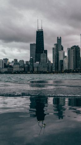 Chicago, USA Wallpaper 1440x2560