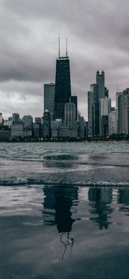 Chicago, USA Wallpaper 1080x2340