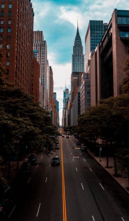 Chrysler Building, New York, USA Wallpaper 600x1024