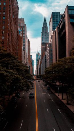 Chrysler Building, New York, USA Wallpaper 720x1280