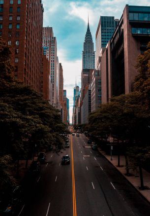 Chrysler Building, New York, USA Wallpaper 1640x2360