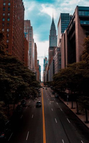 Chrysler Building, New York, USA Wallpaper 800x1280