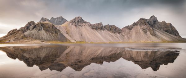 mountains, lake Wallpaper 2560x1080