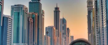 Dubai, United Arab Emirates Wallpaper 3440x1440